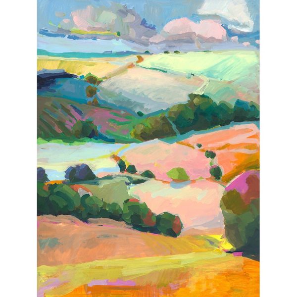 DREAMING THE SKY  CANVAS ART DIPTYCH Online Hot Sale - Image 4
