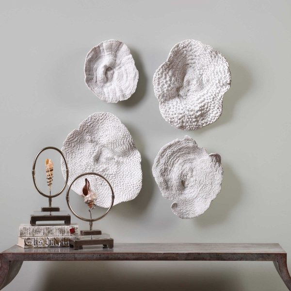 ANTIQUE WHITE SEA CORAL | SET OF 4 Discount - Image 2