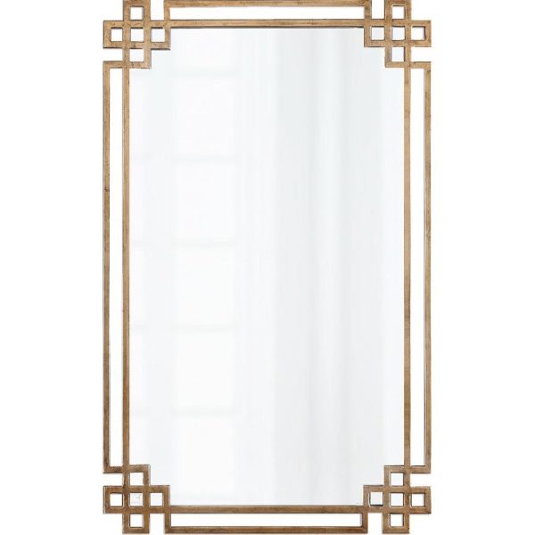 HERA ANTIQUE GOLD VANITY MIRROR For Cheap