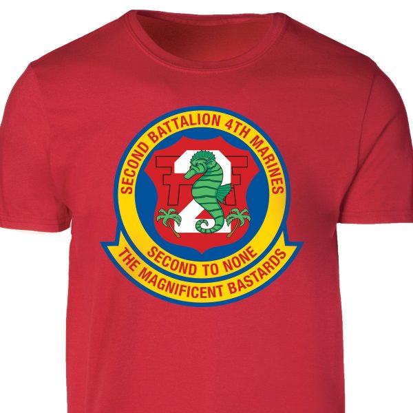 2nd Battalion 4th Marines T-shirt For Cheap - Image 4