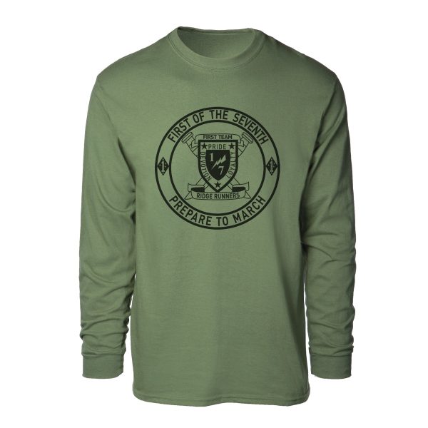 1 7 First of the Seventh Long Sleeve Shirt Cheap - Image 2