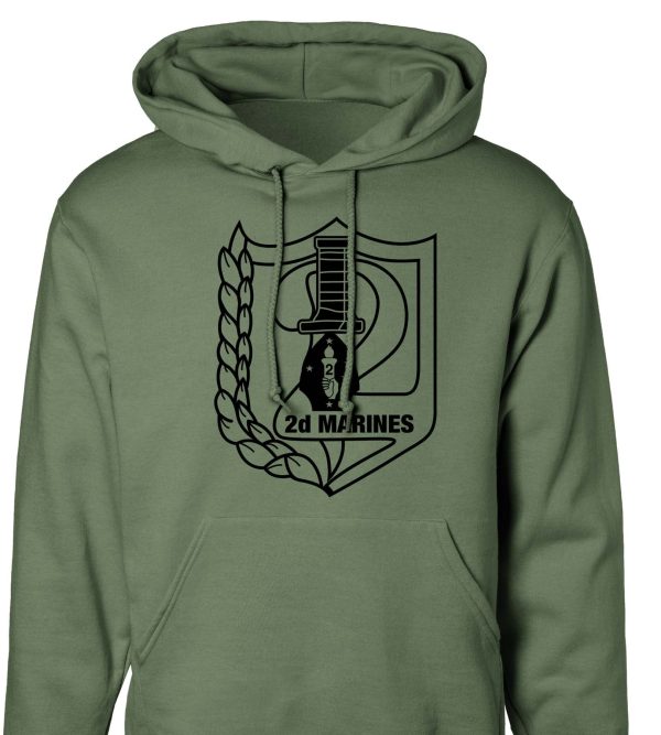 2nd Marines Regimental Hoodie Sale - Image 3
