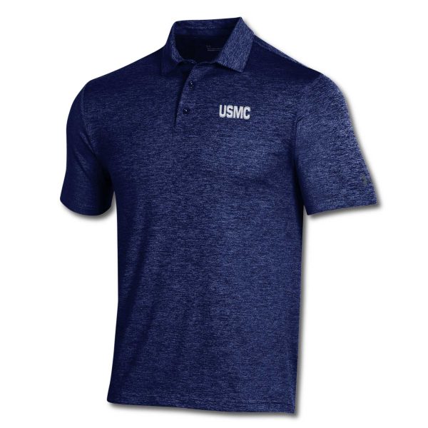 Under Armour USMC Heather Polo Cheap - Image 3
