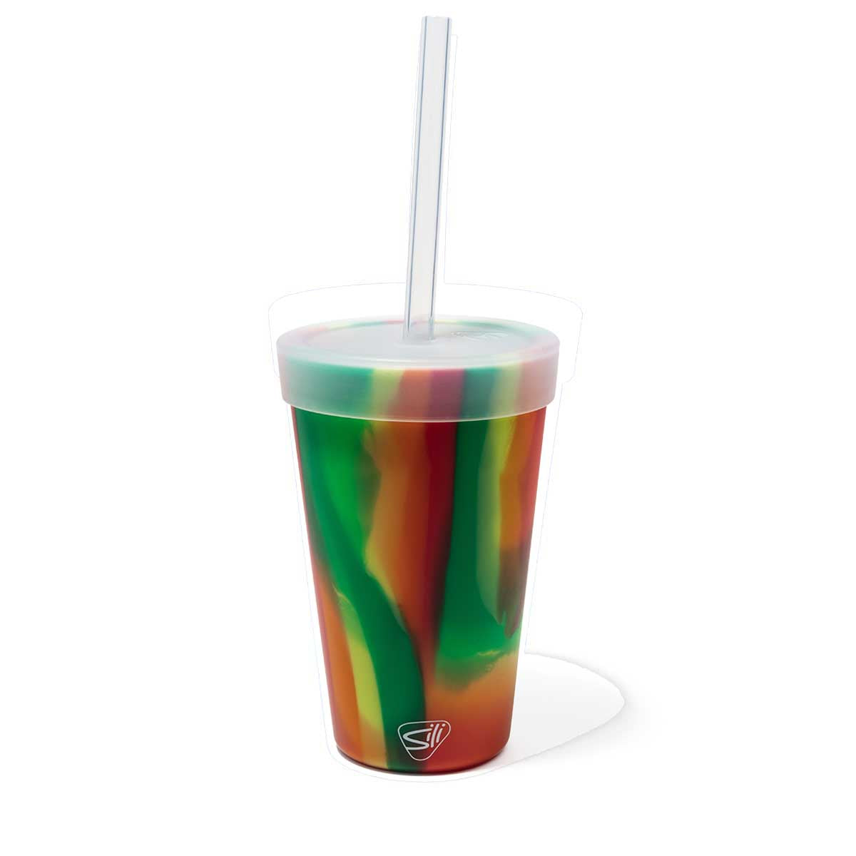 Sale Silipint Silicone 16 oz Straw Tumbler Online Hot Sale