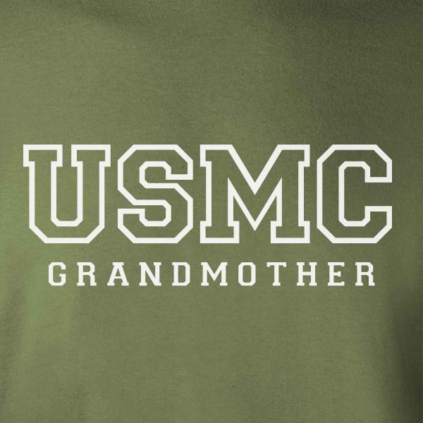 USMC Grandmother Long Sleeve Shirt Hot on Sale - Image 2