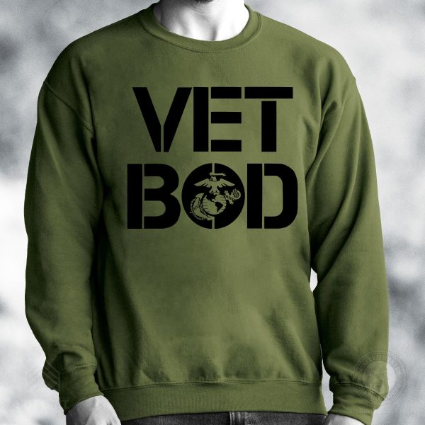 Vet Bod Sweatshirt- OD Green Sale - Image 2