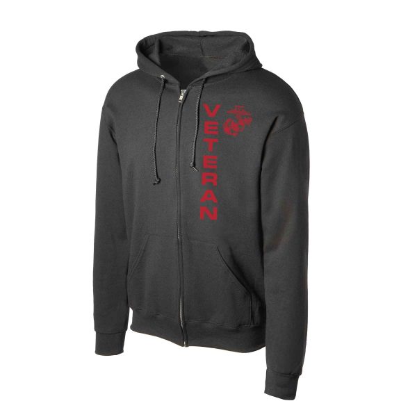EGA Veteran Full-Zip Hoodie Cheap - Image 5