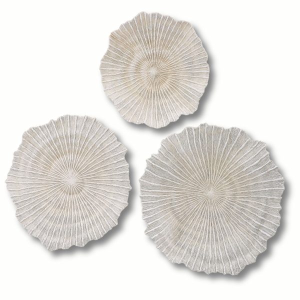 IVORY SEA CORAL WALL DECOR | SET OF 3 Supply