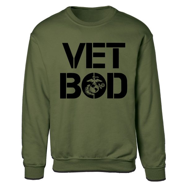 Vet Bod Sweatshirt- OD Green Sale