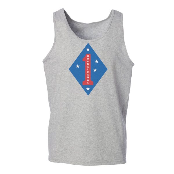 Guadalcanal 1st Marine Division Tank Top Online Sale - Image 2