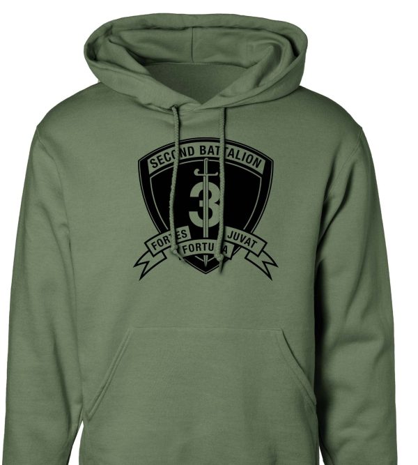 2nd Battalion 3rd Marines Hoodie Online Sale - Image 3