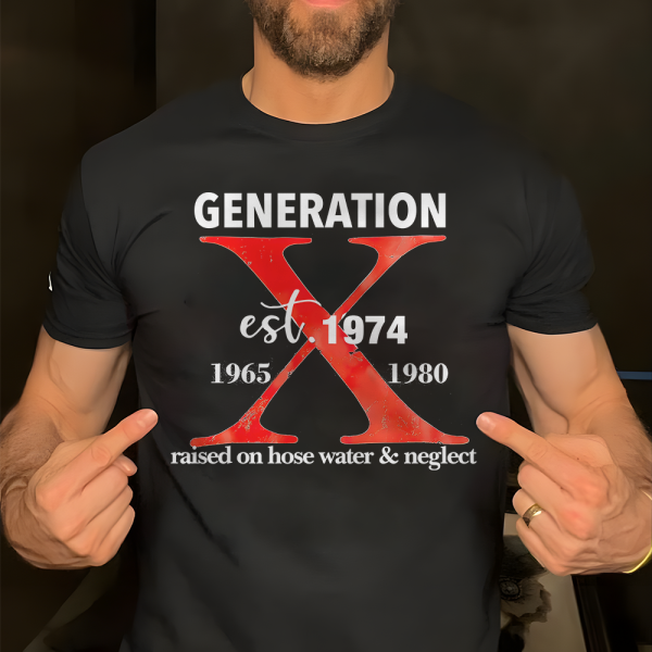 Customized Year Of Birth Generation X  Shirt 225acxx260824 For Cheap - Image 3